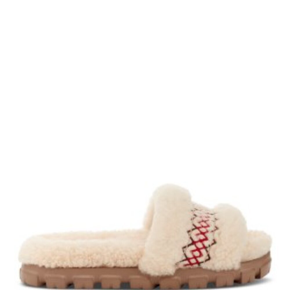 UGG® Women's Cozetta Braid Slip-On Sandals - Picture 9 of 12